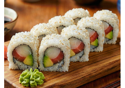Каліфорнія з масляною в кунжуті (200 г.)