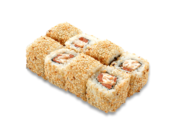 Каліфорнія з лососем у кунжуті (200 г.)